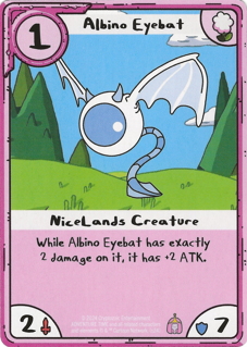 Albino Eyebat