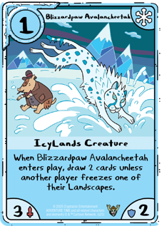 Blizzardpaw Avalancheetah