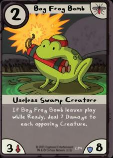 Bog Frog Bomb