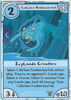 Coldclaw Avalancheetah