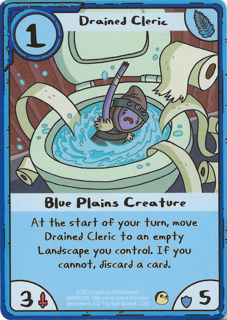 Drained Cleric