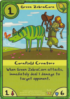 Green ZebraCorn