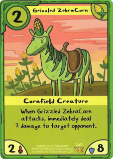 Grizzled ZebraCorn