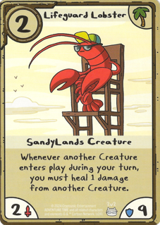 Lifeguard Lobster