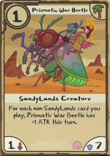 Prismatic War Beetle