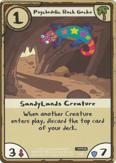 Psychedelic Rock Gecko