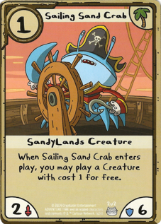 Sailing Sand Crab