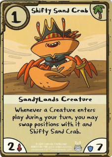Shifty Sand Crab