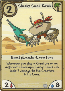 Slashy Sand Crab