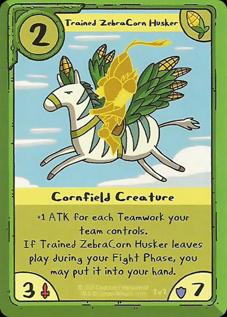 Trained ZebraCorn Husker