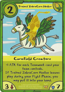 Trained ZebraCorn Husker