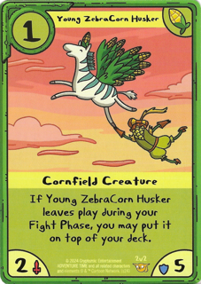Young ZebraCorn Husker
