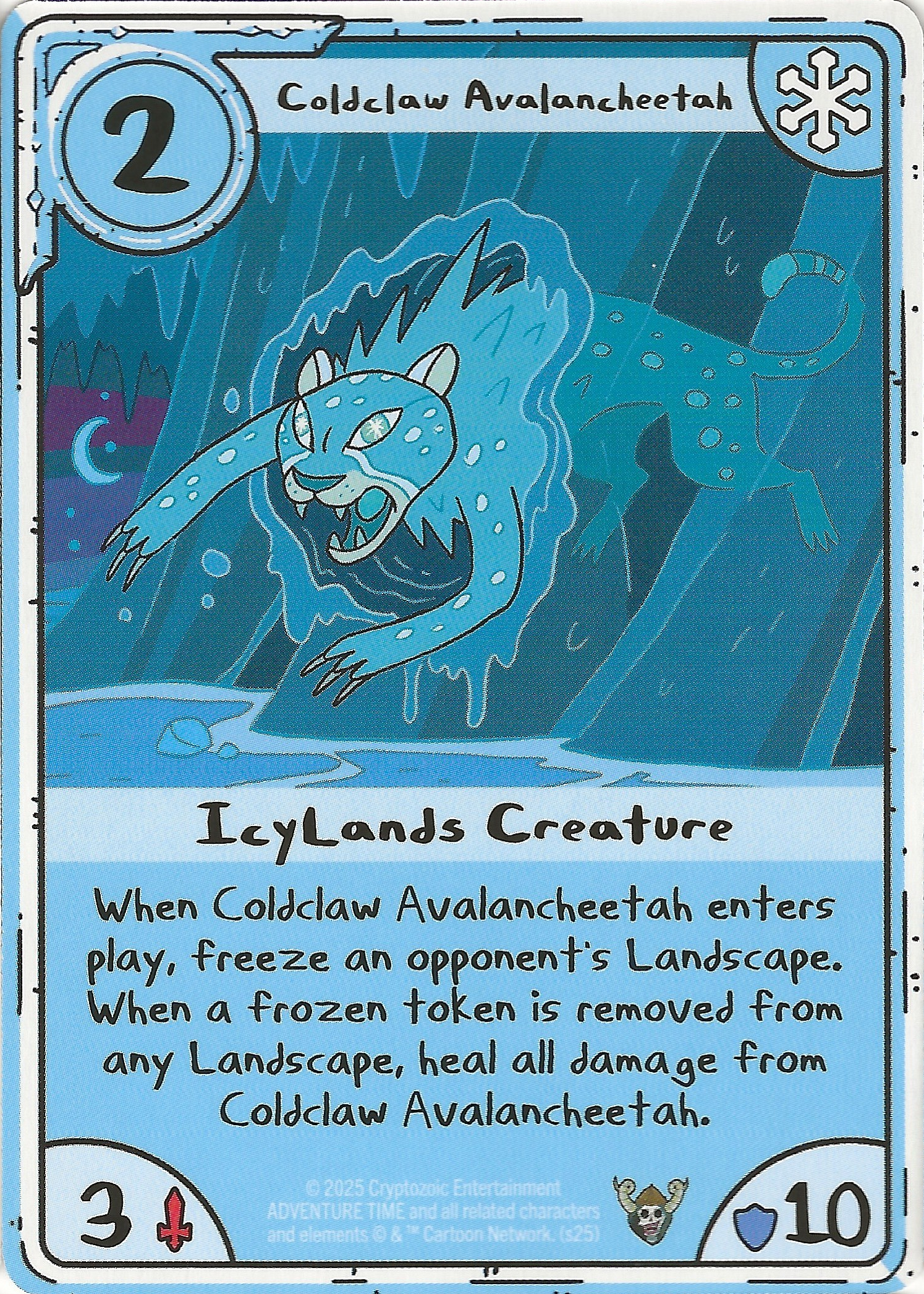 Coldclaw Avalancheetah