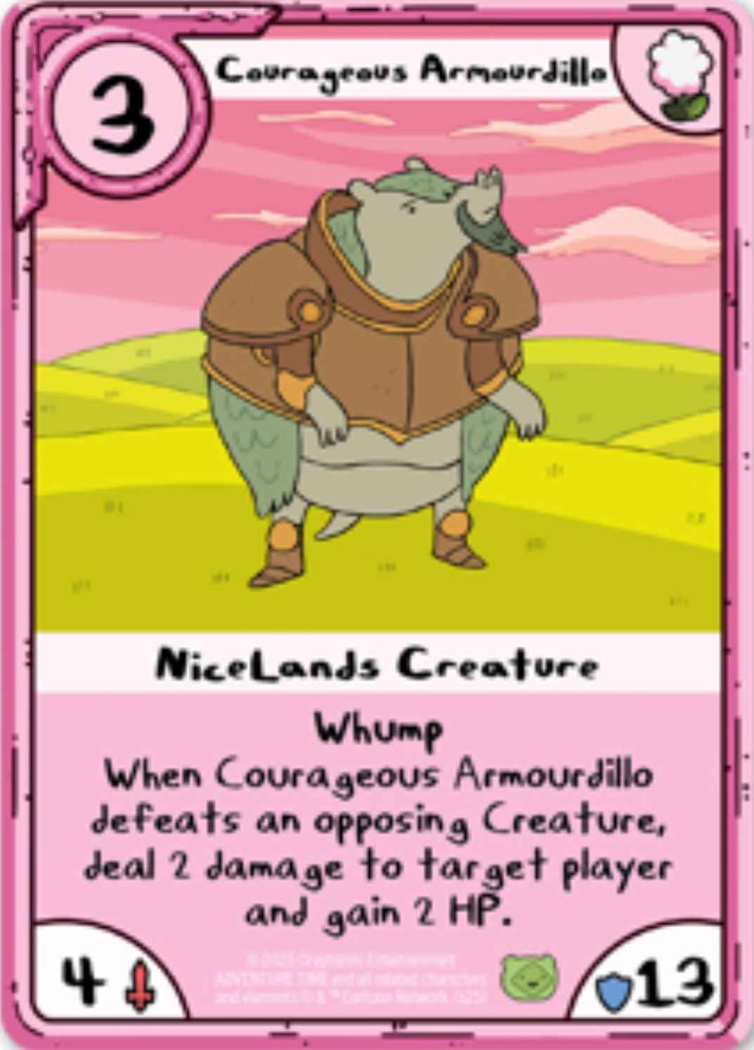 Courageous Armourdillo