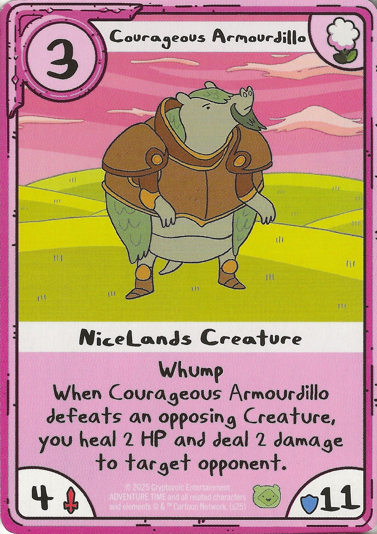 Courageous Armourdillo