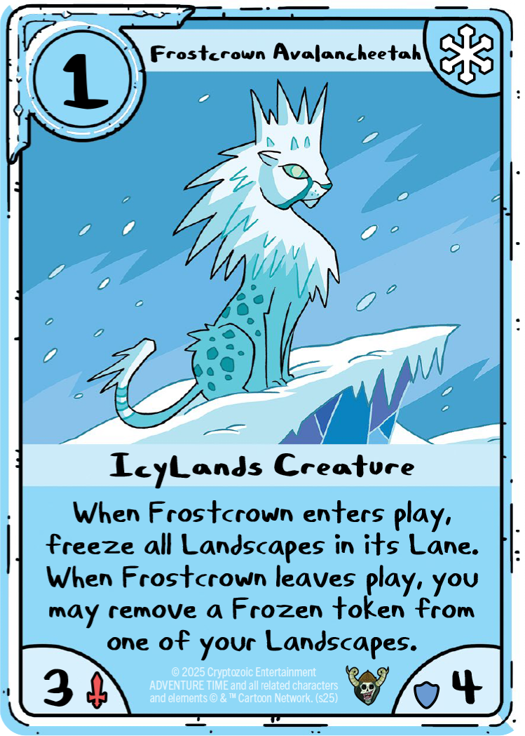 Frostcrown Avalancheetah
