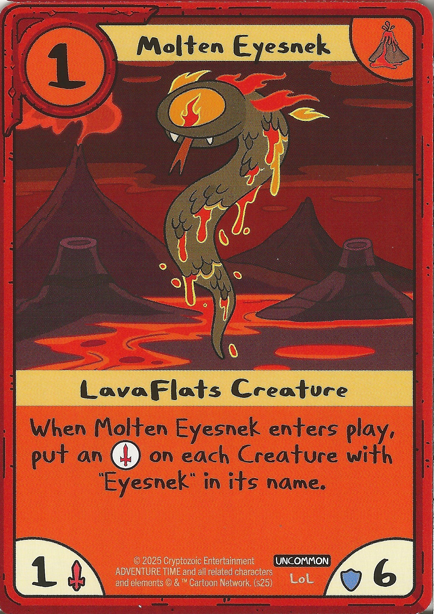 Molten Eyesnek