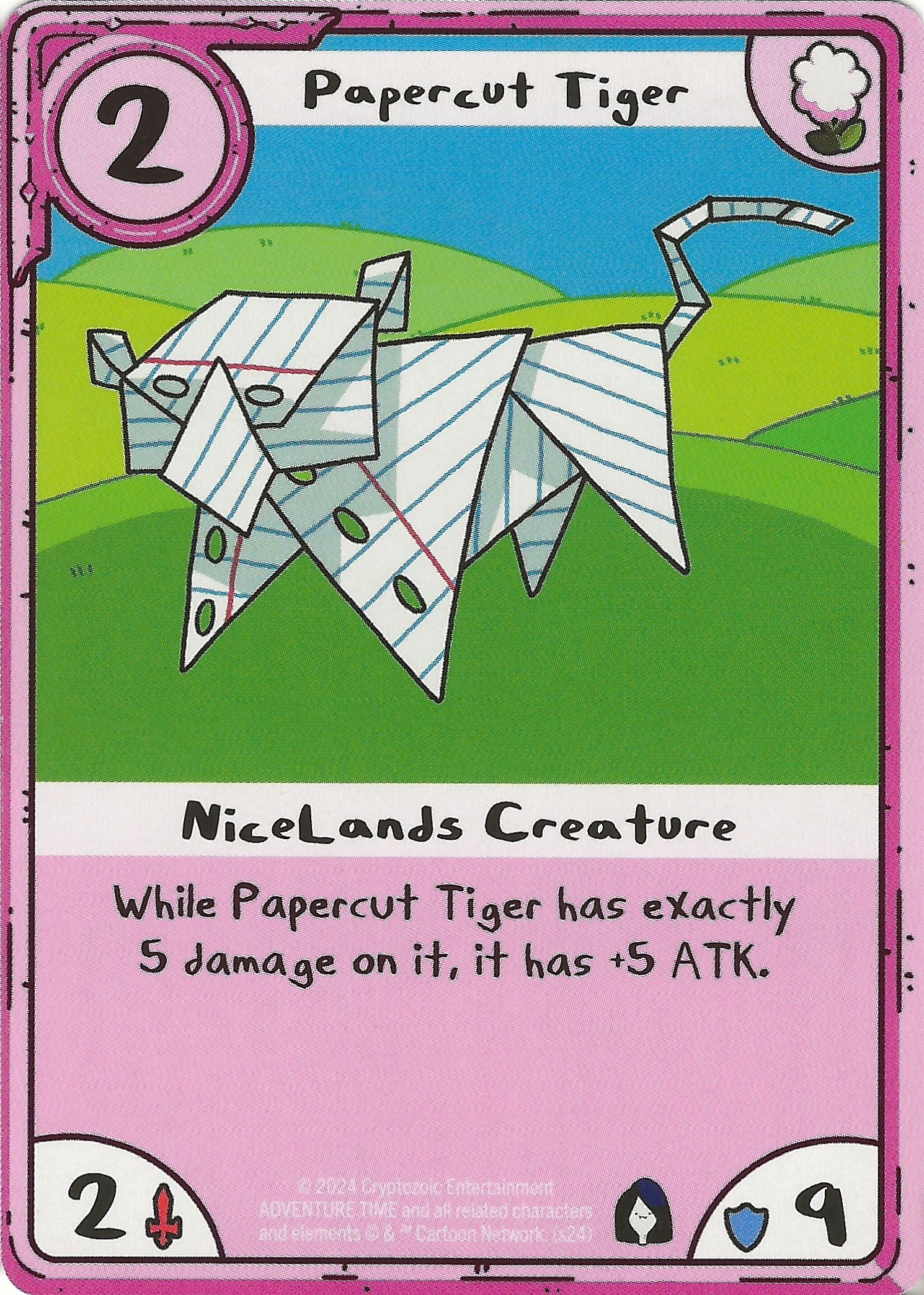 Papercut Tiger