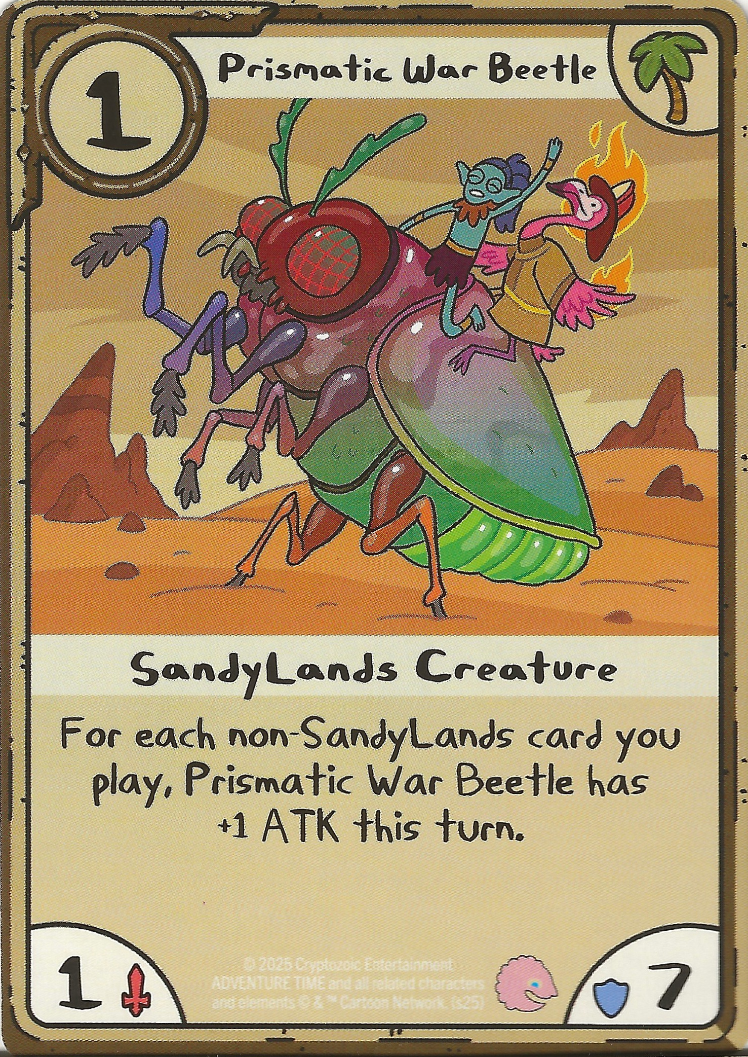 Prismatic War Beetle