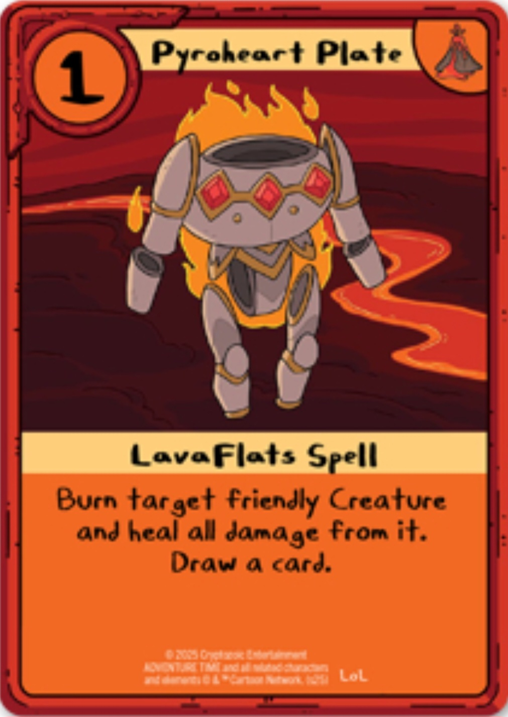 Pyroheart Plate