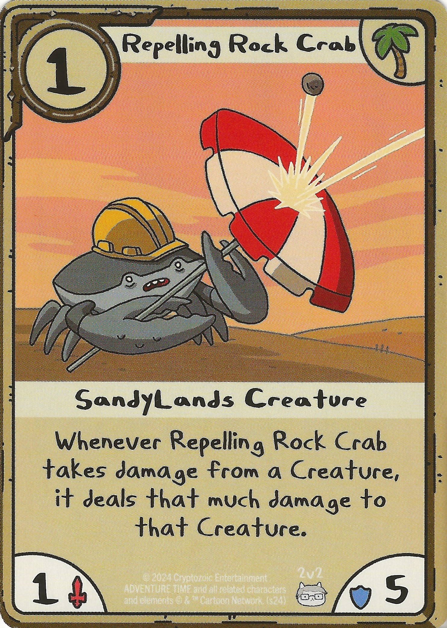 Repelling Rock Crab