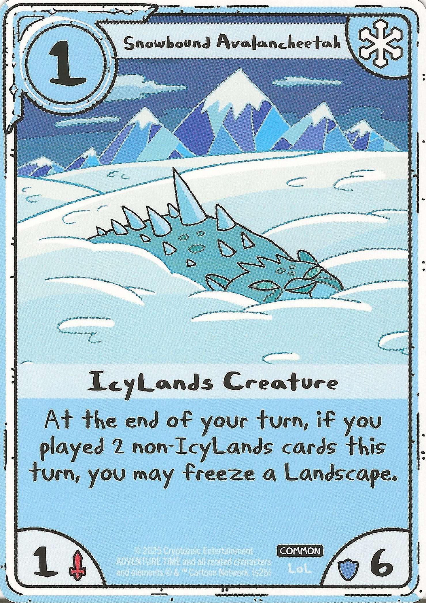 Snowbound Avalancheetah