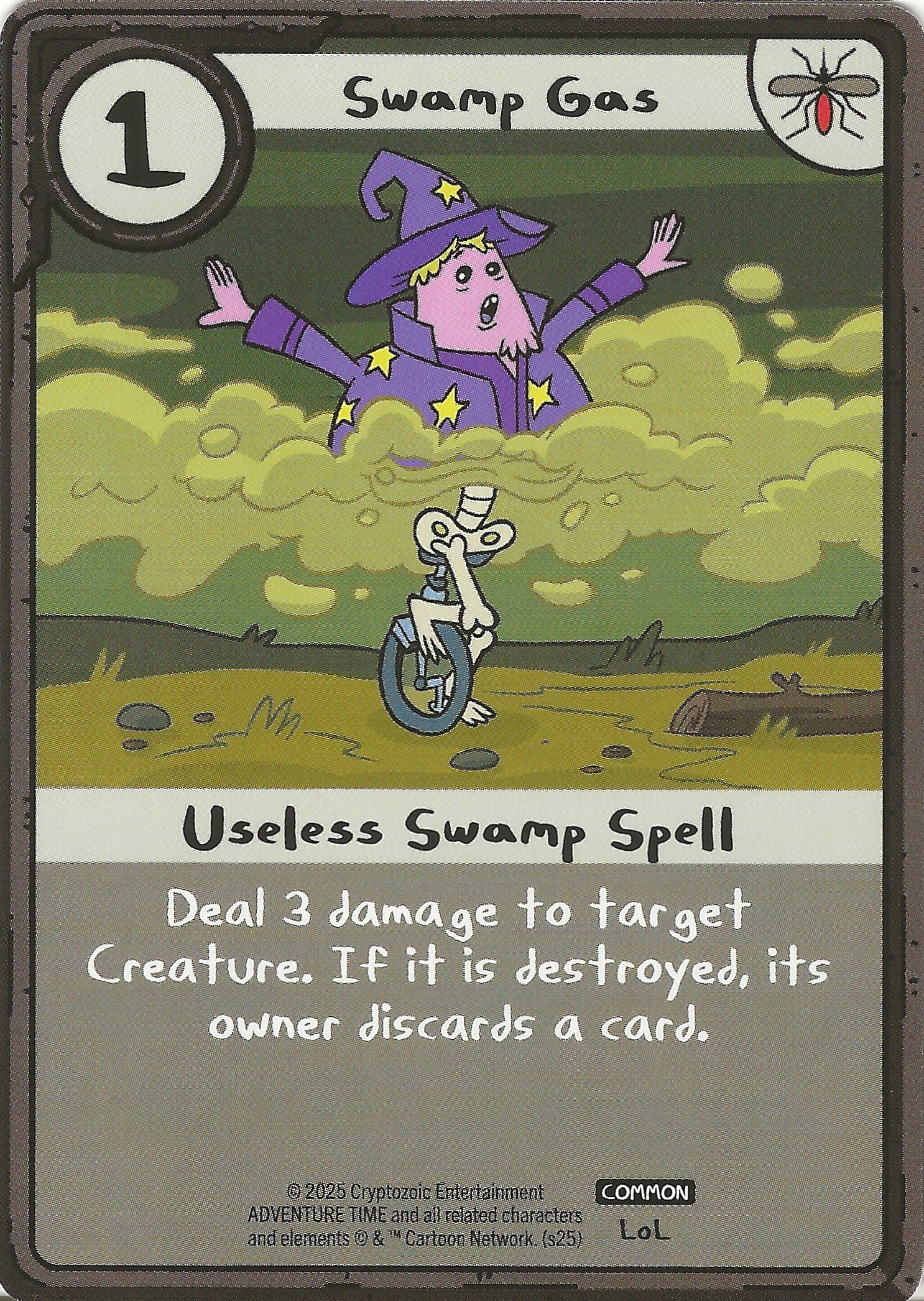 Card Dweeb Swamp Gas