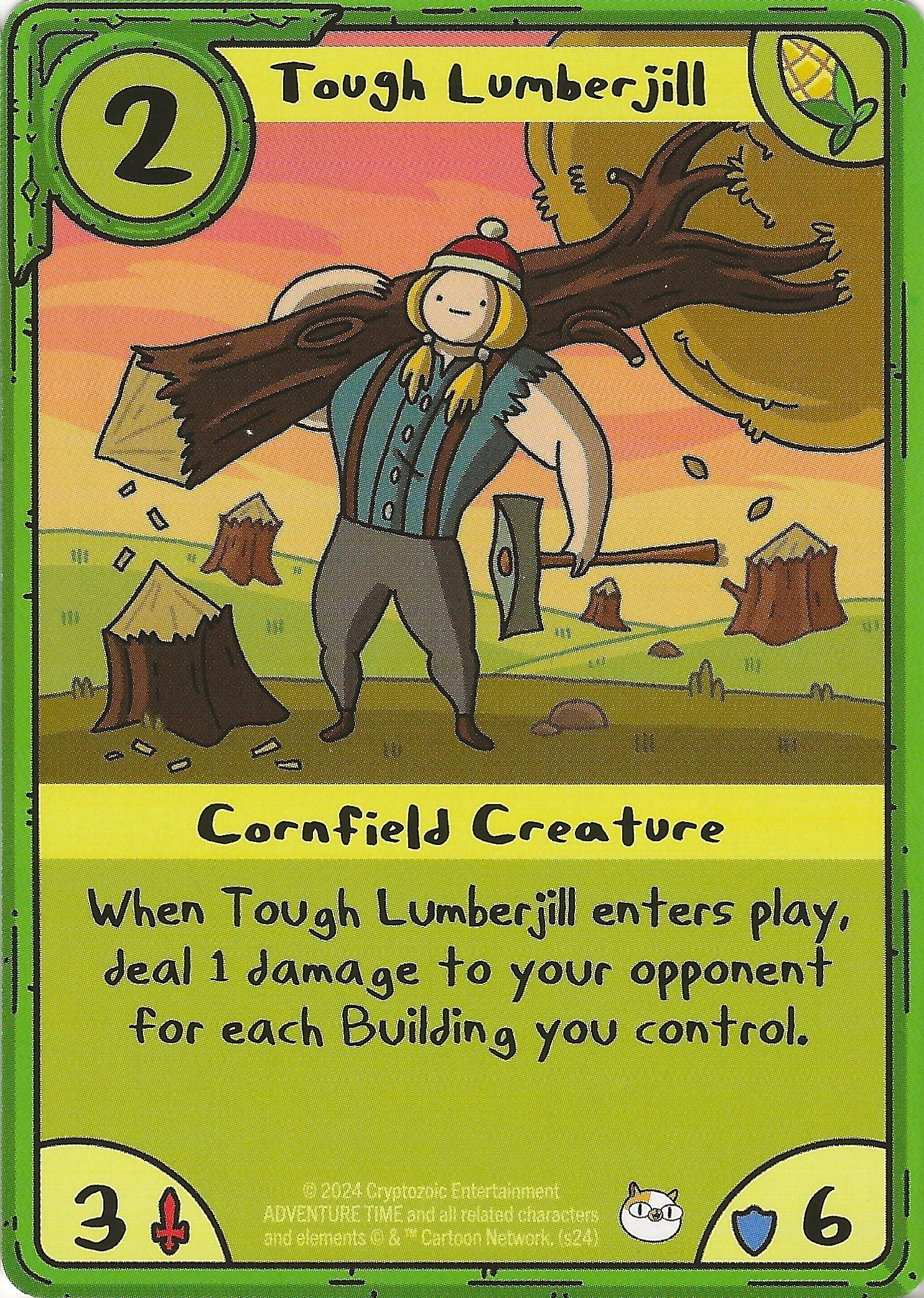 Tough Lumberjill