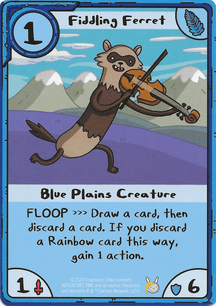 Fiddling Ferret