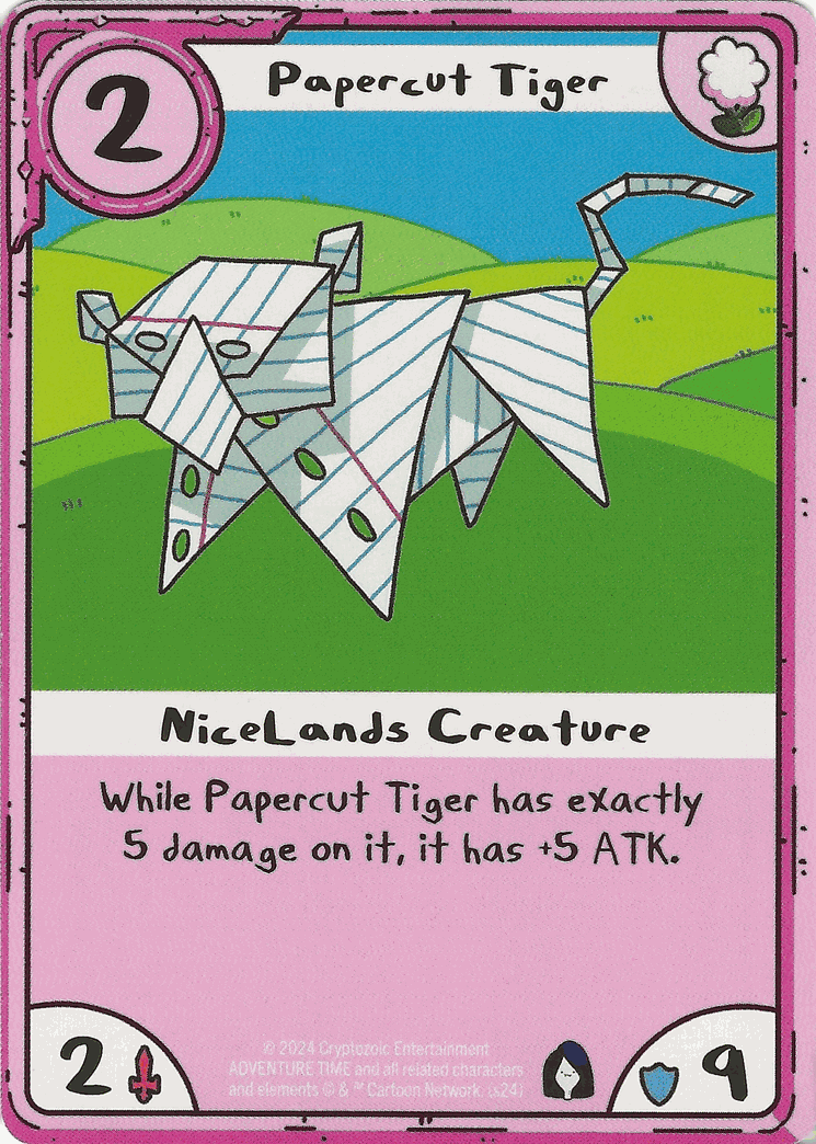 Papercut Tiger