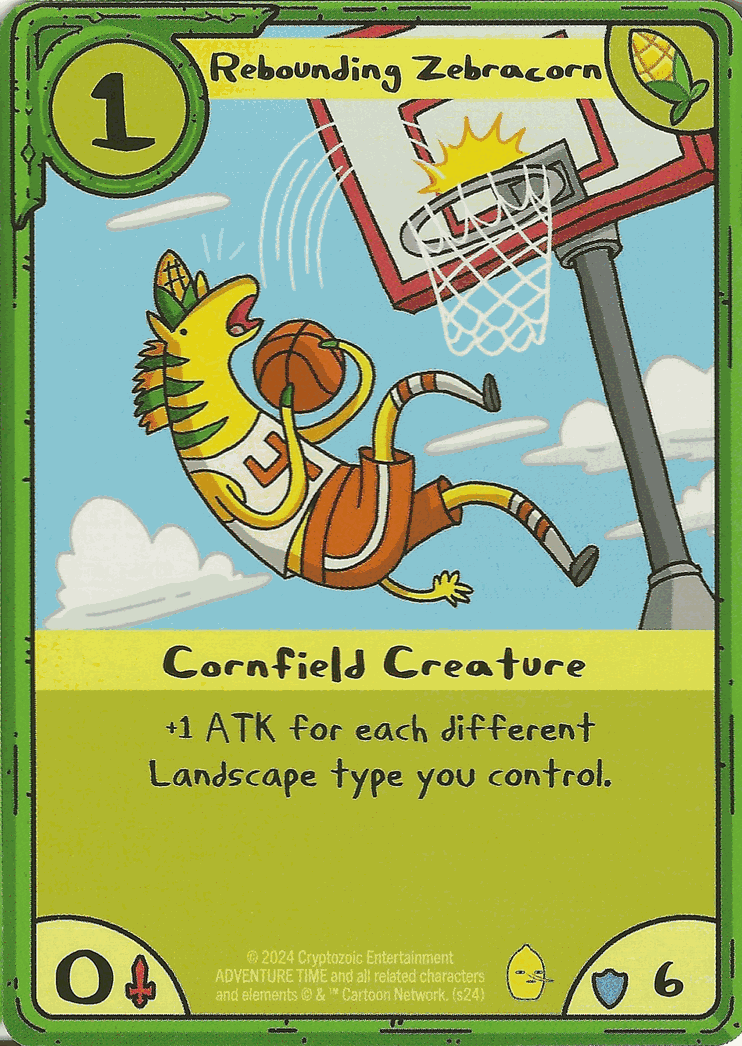 Rebounding Zebracorn