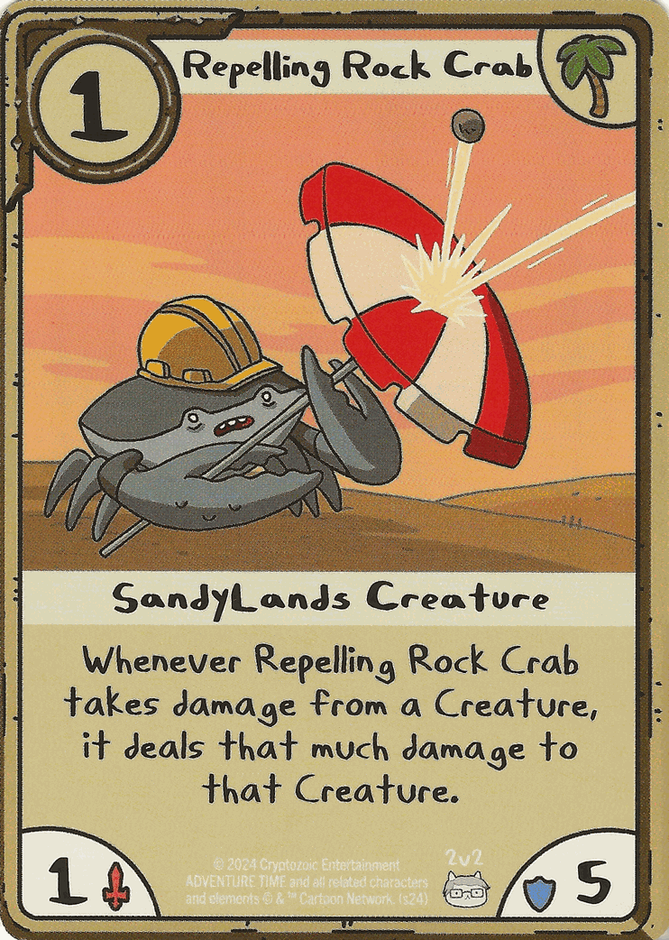 Repelling Rock Crab