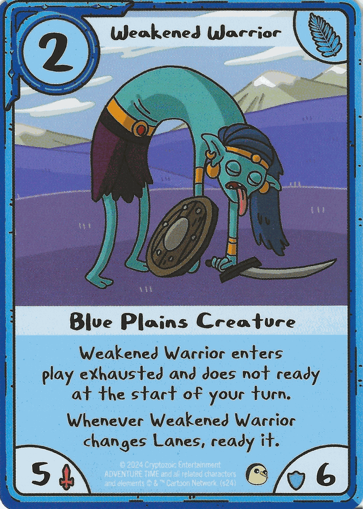 Weakened Warrior