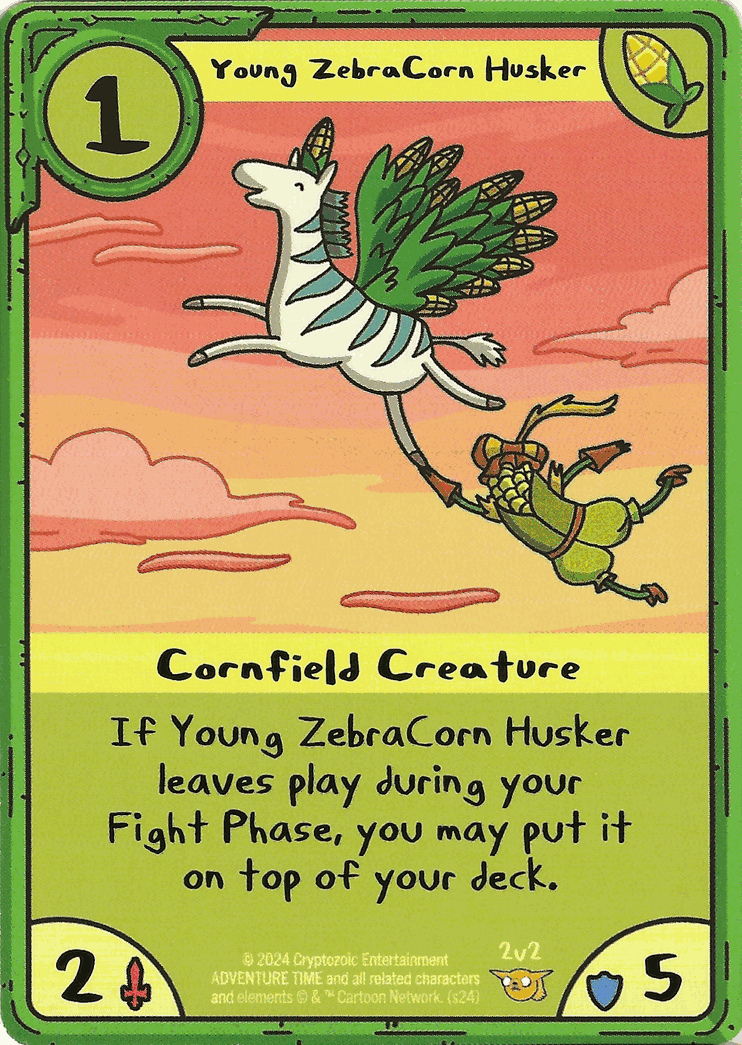 Young ZebraCorn Husker